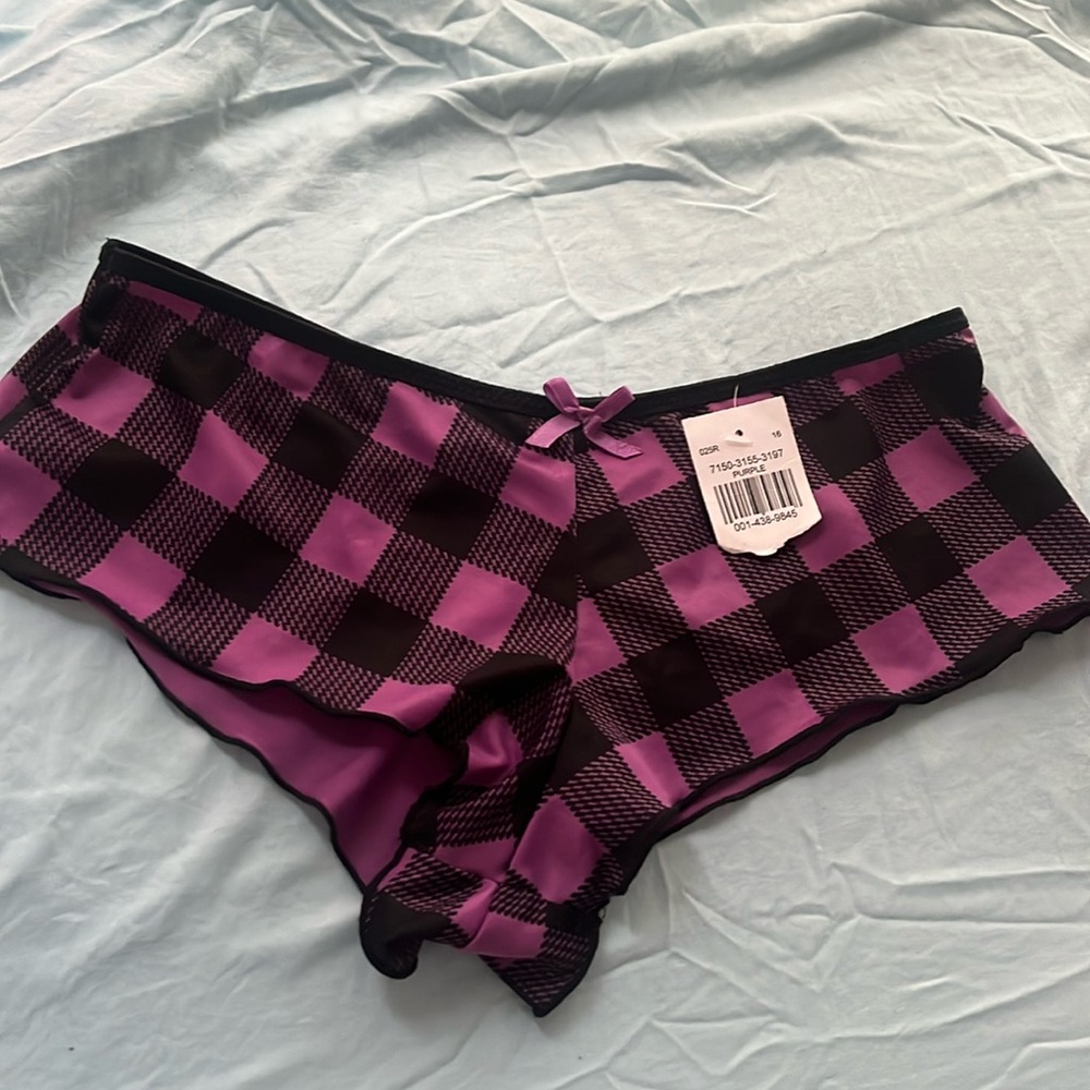 NWT-Native Intimates Bow Front Panty Size XL